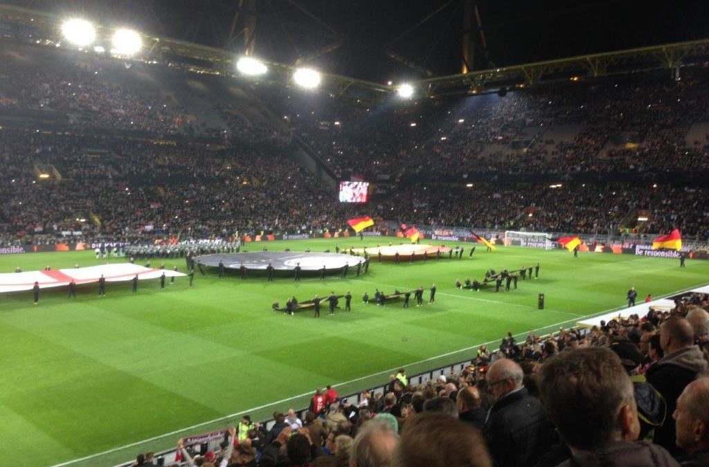 Fußballschule zum Länderspiel in Dortmund